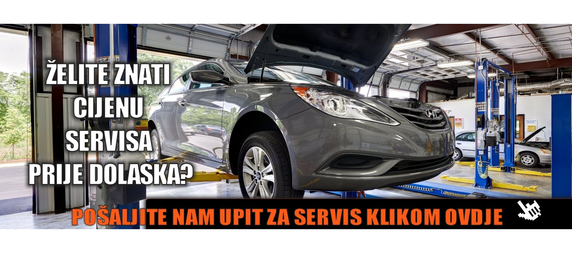 UPIT ZA CIJENU SERVISA